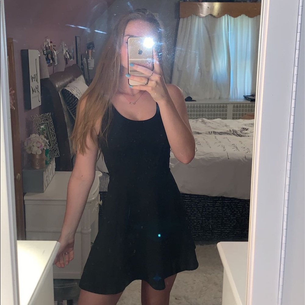 Black Skater Dress